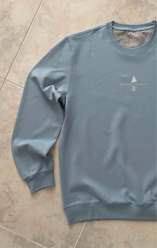 Sudadera Brunello Cucinelli Supreme Cotton Talla X