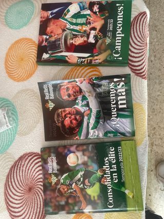 Libros real betis