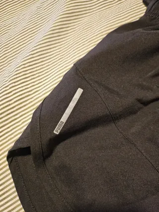 Conjunto Puma Camiseta y Shorts Running Negro