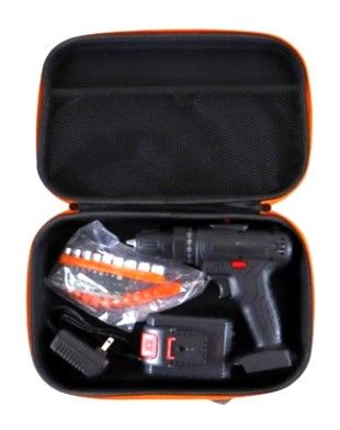 Maletín herramientas acolchado 33x22,5x9cm. Nuevo