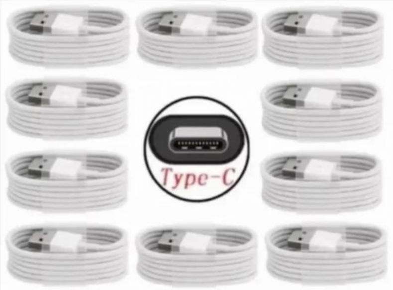 Lote de 10 cables USB a USB‑C Nuevos a estrenar.
