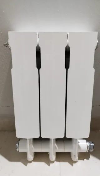 Radiador 3 elementos blanco