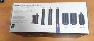 Dyson Airwrap Azul y Dorado