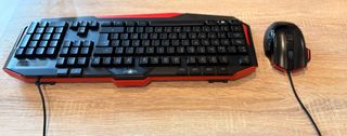 Teclado Gaming Krom + Ratón Gaming