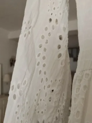 Vestido Ibicenco Blanco Talla Única