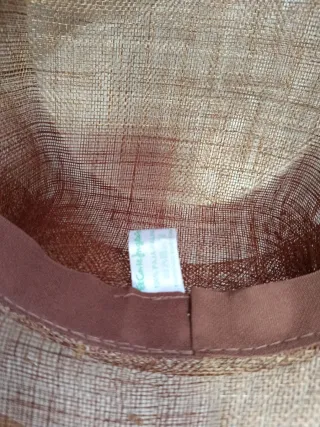 Pamela ceremonia marrón. Un solo uso.35cm diámetro