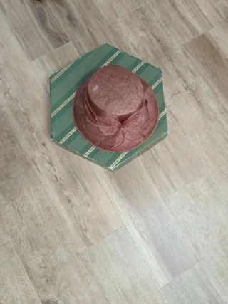 Pamela ceremonia marrón. Un solo uso.35cm diámetro