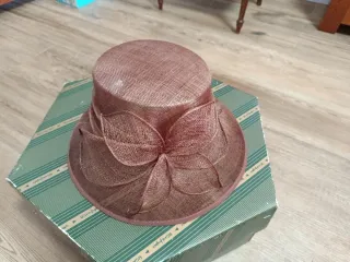 Pamela ceremonia marrón. Un solo uso.35cm diámetro