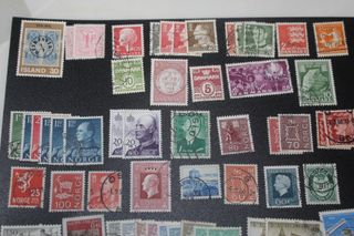 Lote Sellos Islandia, Finlandia, Dinamarca, Suecia