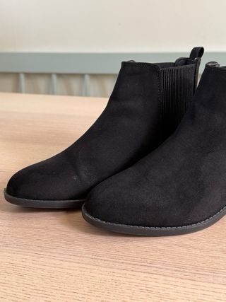 Botines negros talla 38