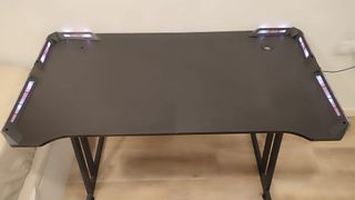 URGENTE Mesa Gaming RGB LED 120cm Escritorio Gamer