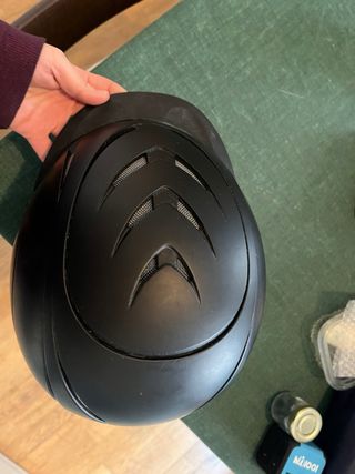 Casco de equitación Fouganza negro