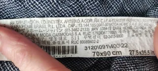 2 Fundas Almohada Zara Home 70x90 Algodón Lino