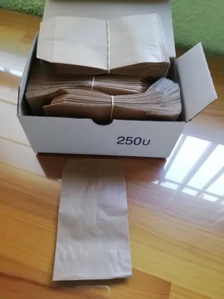 2.250 Bolsitas de papel kraft