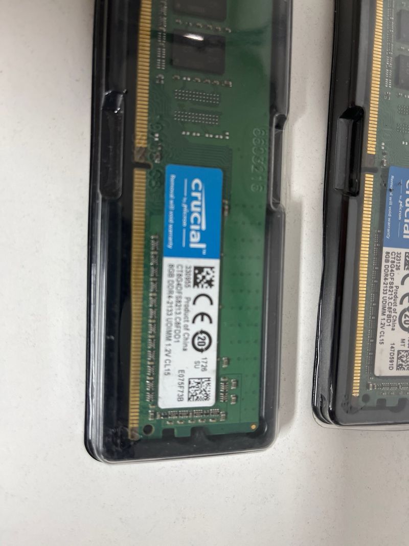 2x Crucial 8GB DDR4 RAM afbeelding 3