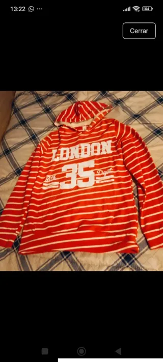 Sudadera London Talla S