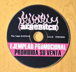 Aerobitch – How Many Times CD, Single, Promo