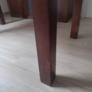 Mesa comedor extensible de carro 140-210/90 madera