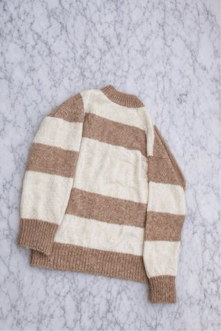 Jersey Mango Rayas Oversize Talla Única