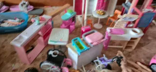 Casa Barbie, Autocaravana, Auto e Bambole