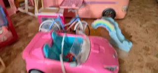 Casa Barbie, Autocaravana, Auto e Bambole