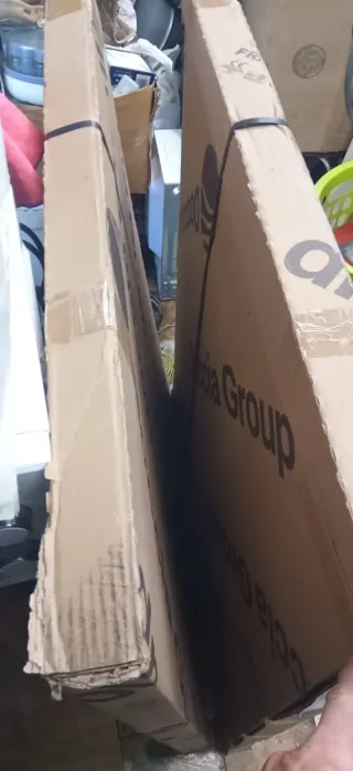 Espejo de baño con estantería a estrenar.