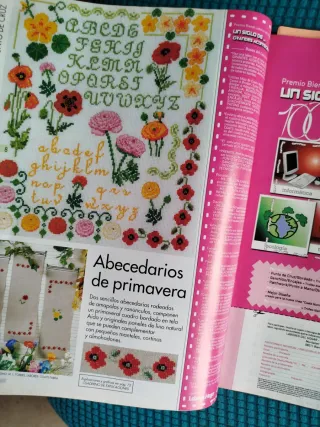 Revista Vintage Labores del hogar bordado y labore