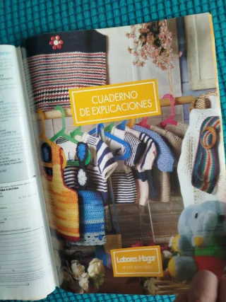 Revista Vintage Labores del hogar bordado y labore