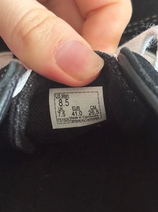 Zapatillas Vans talla 41