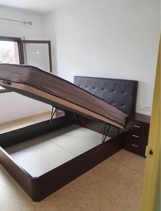 Canapé abatible y colchón