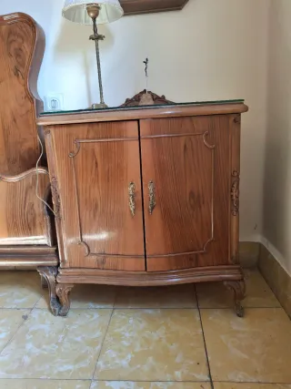 Armario vintage madera 4 puertas