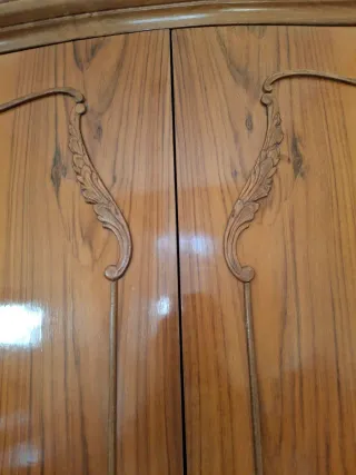 Armario vintage madera 4 puertas