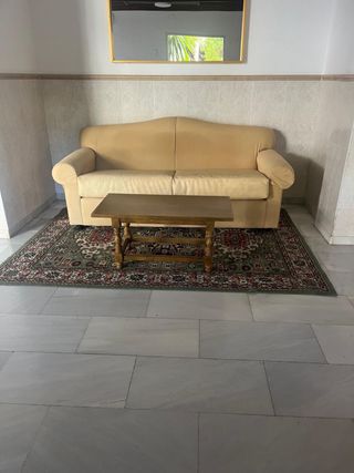 Sofá vintage madera maciza