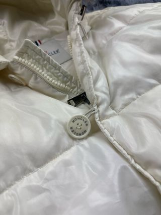 Moncler Piumino Bianco Taglia M