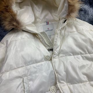 Moncler Piumino Bianco Taglia M