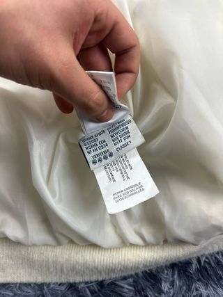 Moncler Piumino Bianco Taglia M