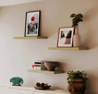 2 Estantes Spaceo 60x23.5x3.8cm