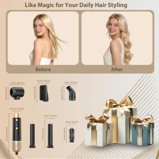 Sendowtek Cepillo Secador de Pelo 6 en 1