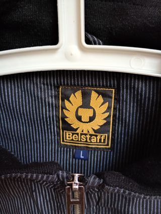 Chaqueta Belstaff Bomber/Biker Negra