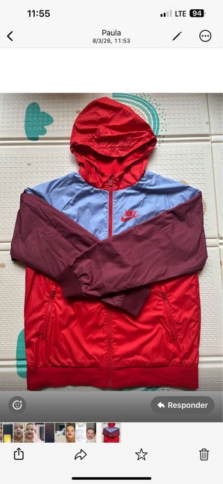 Chaqueta/cortavientos impermeable Nike