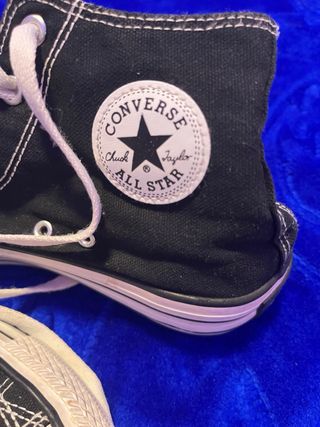 Zapatillas Converse Mujer Negras Talla 38