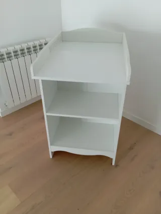 Cambiador bebé IKEA blanco