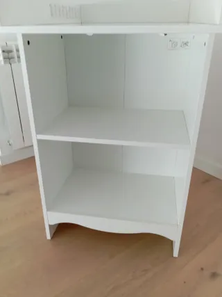 Cambiador bebé IKEA blanco