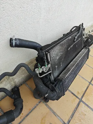 Radiadores y electro Ford Focus ghia 2007