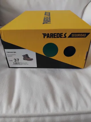 Botas de trabajo Paredes Marrones y Negras