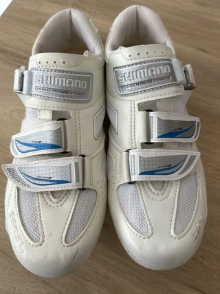 Zapatillas Ciclismo Shimano Blancas