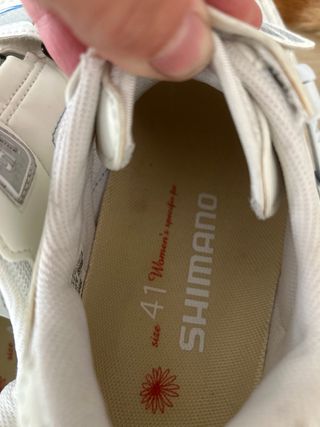 Zapatillas Ciclismo Shimano Blancas