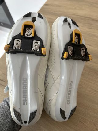 Zapatillas Ciclismo Shimano Blancas