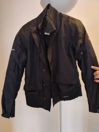 Chaqueta Moto Cordura Negra. Talla M