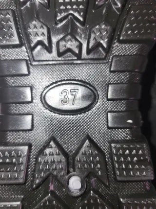 Botines de invierno negros con forro de pelo